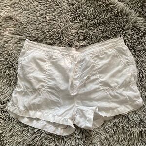 Caslon White Linen Shorts